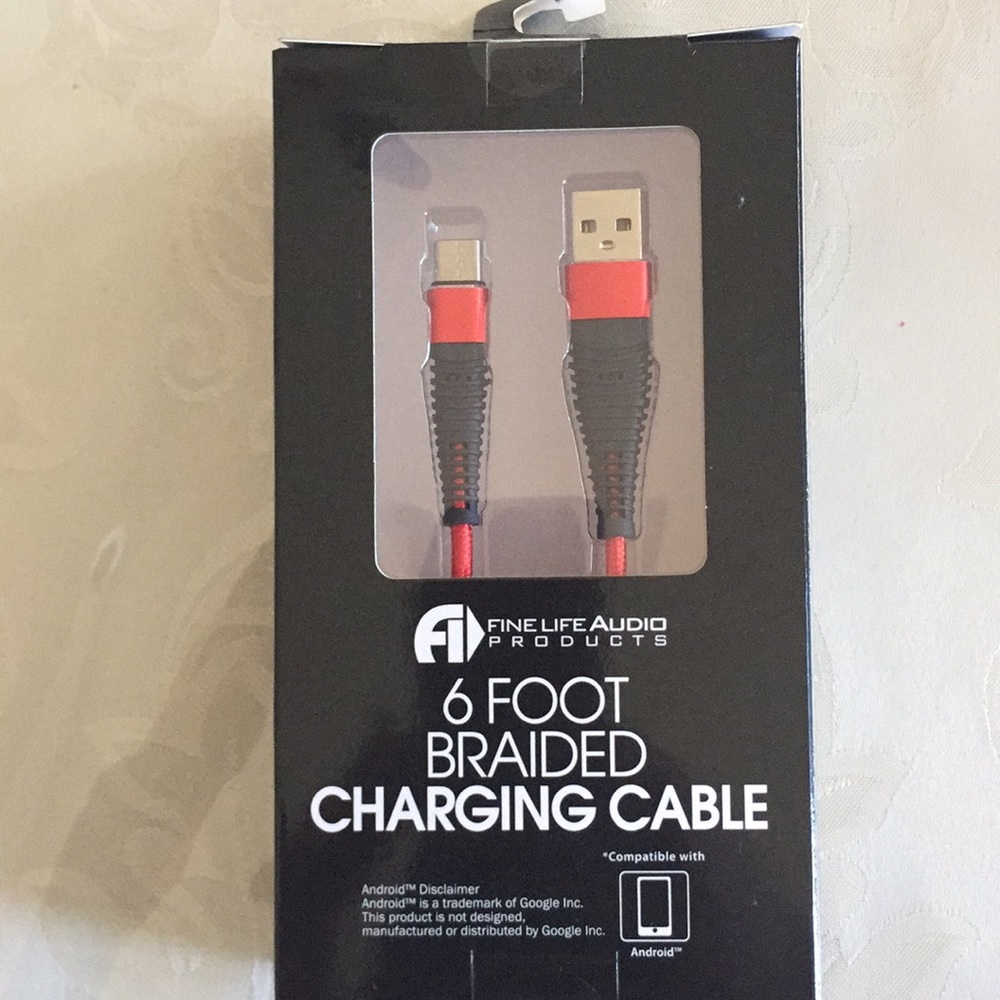 Andriod charging cable